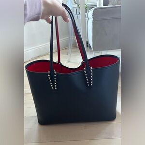 Christian Louboutin large cabata tote in navy